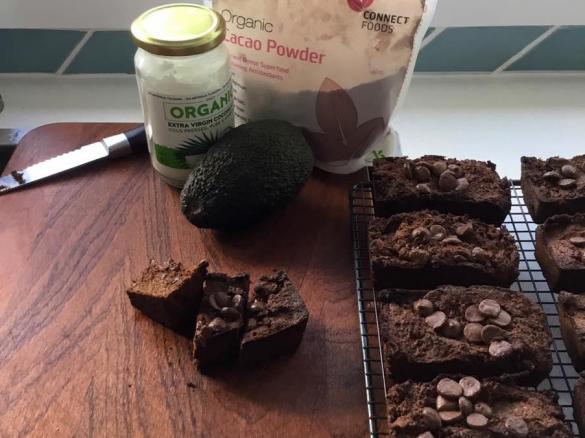 Avocado and Cacao Mini Loaves