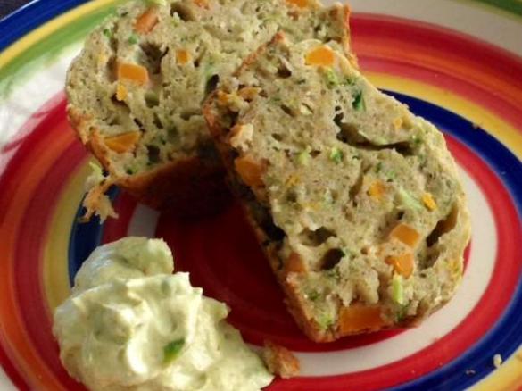 Buckwheat savoury muffins