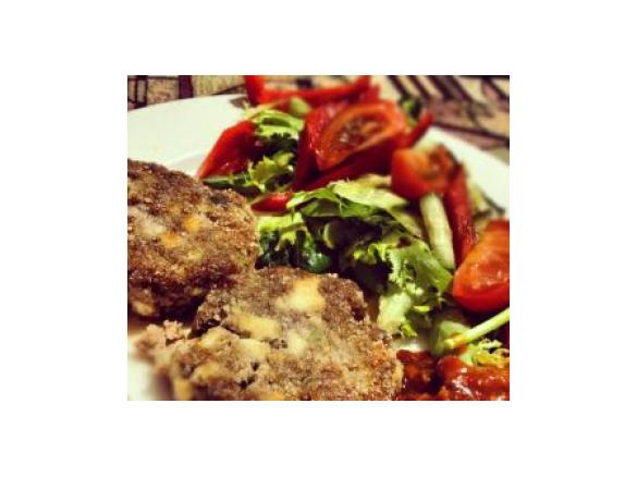 Lamb and Feta Rissoles