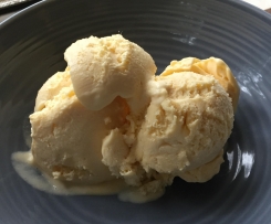Mango (Weiss-like) ice cream