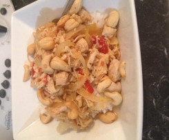 Clone of Chicken and Cashews - Thai Style