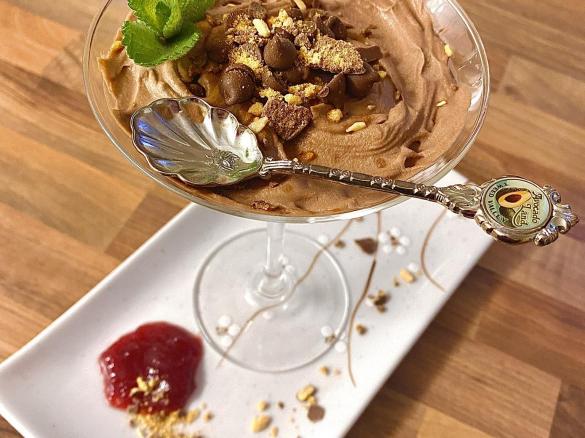 Chocolate Mousse - 2 ingredients and egg free