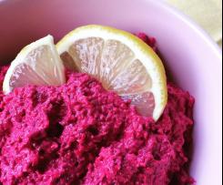 Beetroot and Goat's Cheese Dip (low salt)