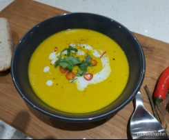 Carrot, Ginger and Turmeric Soup