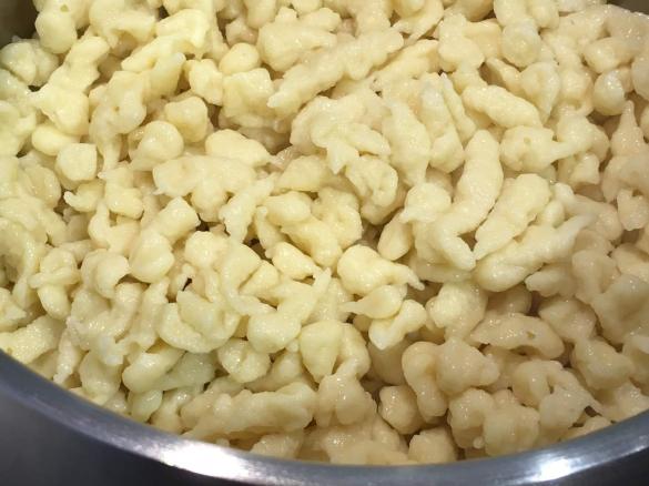 Spätzle - knoepfli