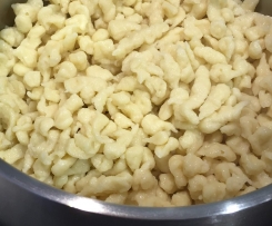 Spätzle - knoepfli
