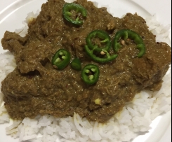 Beef Curry Vindaloo (Mild)