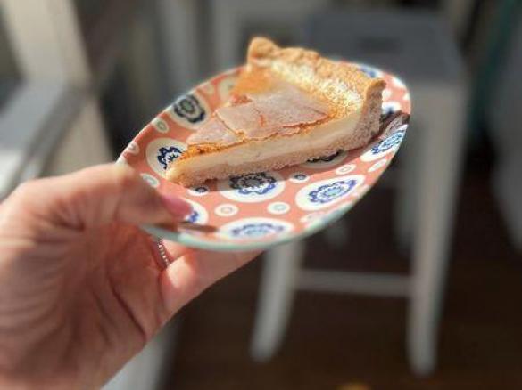 Speculaas Milk Tart