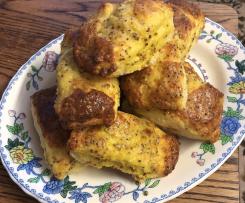 Easy Cheesey topped Scones