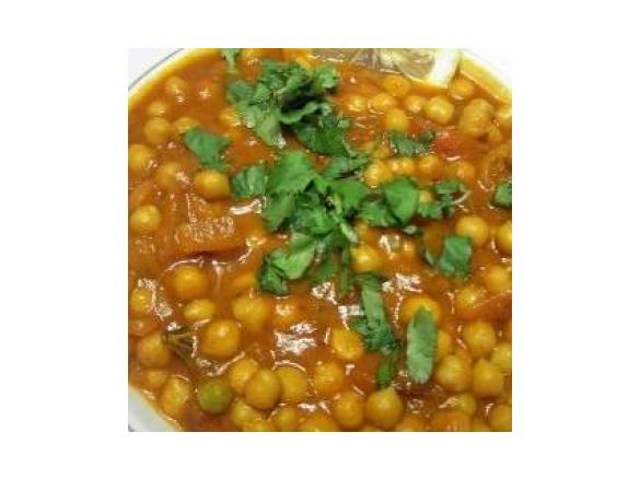 Paraati Chana - Indian chickpeas with split peas (vegan, dairy-free, gluten-free, egg-free)