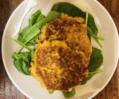 Sweet potato fritters