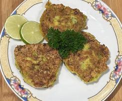 Choko & Zucchini Fritters