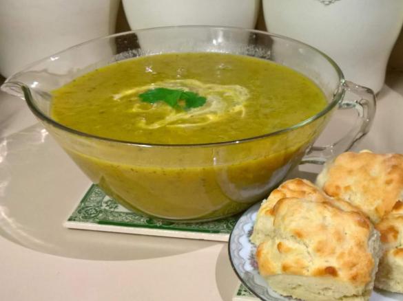 Leek and Zucchini soup