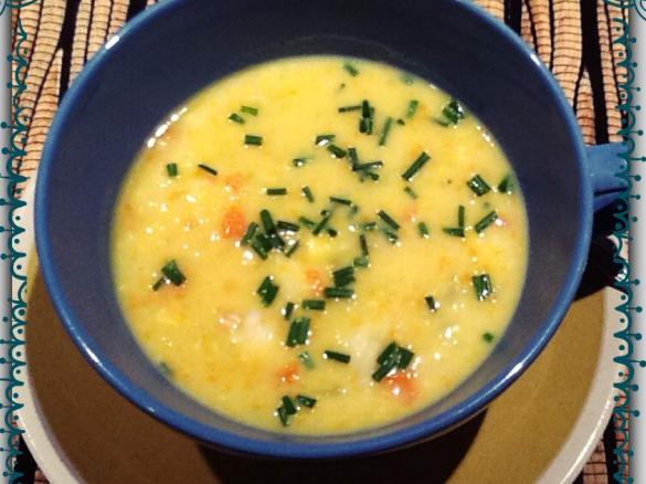 Creamy seafood chowder