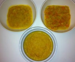 Lentil & vegetable puree
