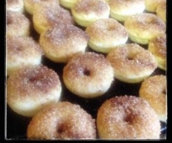 Baked French Breakfast Donuts