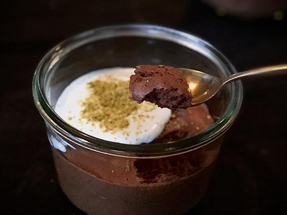 Two Ingredient Chocolate Mousse