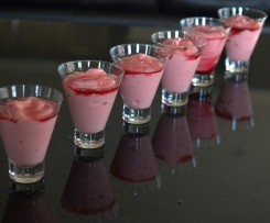 Doris Plum Sorbet with  Plum syrup