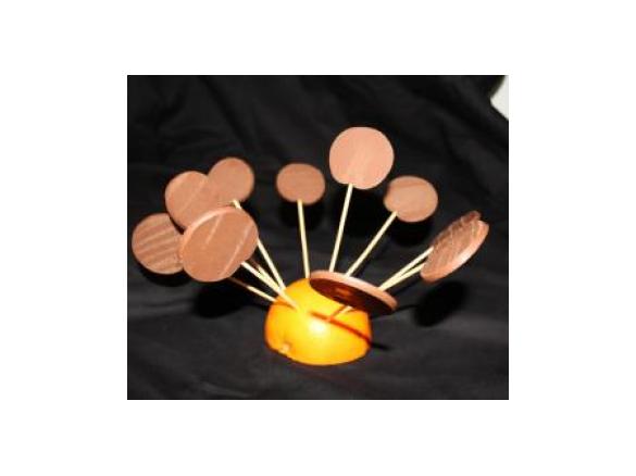 Chocolate & Peppermint Gum Lollipops