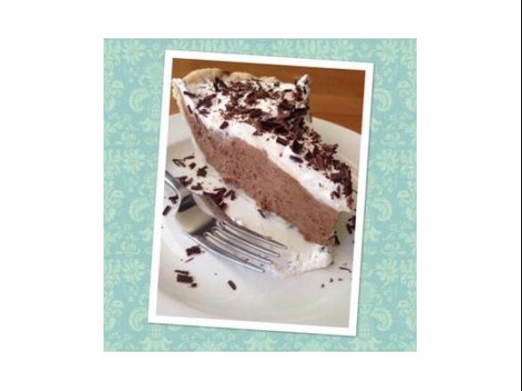 Chocolate Bavarian Slice