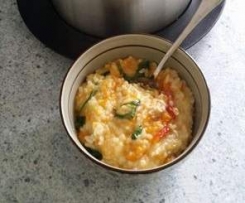 Creamy Coconut Chicken & Pumpkin Risotto