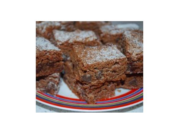 Choc-Chip Fudge Slice