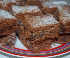 Choc-Chip Fudge Slice