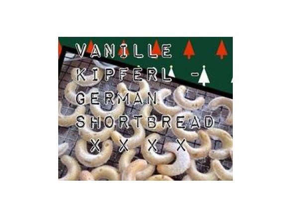 Vanille Kipferl (German Christmas Biscuits)