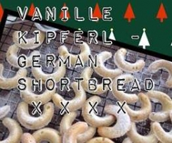 Vanille Kipferl (German Christmas Biscuits)