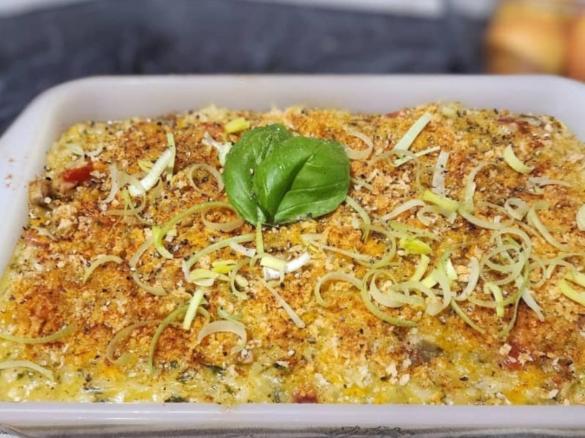 Chicken, Mushroom and Cherry Tomato Risotto