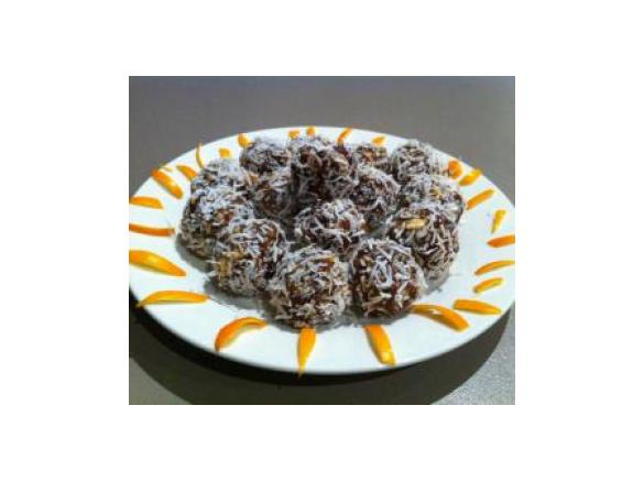 Zesty Date and Almond Balls