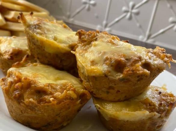 Spaghetti Bolognese Muffins