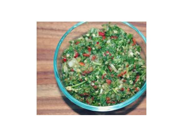 Pebre - Chilean Chile Pepper Salsa