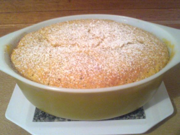 Orange Almond Self Saucing Pudding