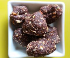 Choc nut date mint balls (no cooking)