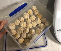 Creamy Apricot Bites (Nut Free Bliss Ball)