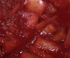 Stewed Apple and Rhubarb