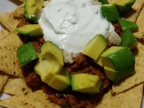 Vegan Chilli Con Carne (for nachos)