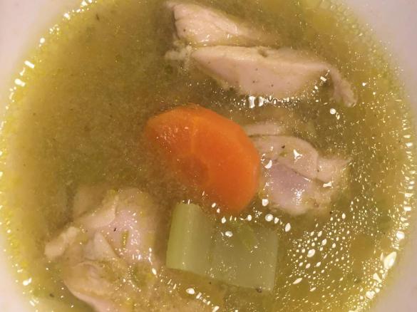 Easy Chicken Broth Soup