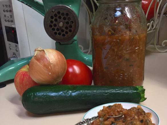 Zucchini and Tomato Chutney