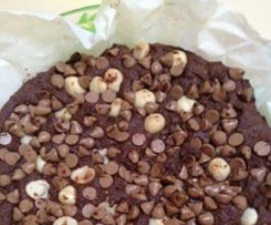 Flourless Red Kidney Bean Brownies