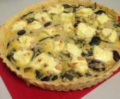 Spinach and Olive Tart