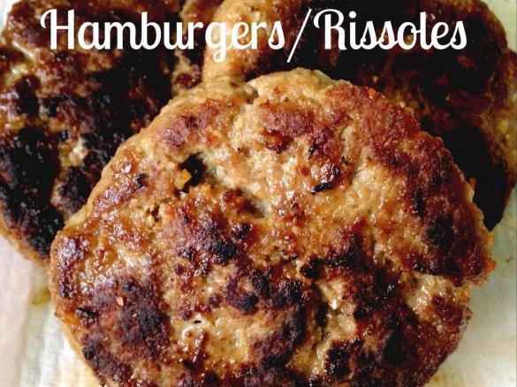 Rissoles/Hamburger patties
