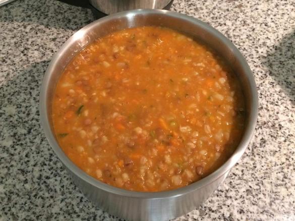 Italian Style Lentil and Vegetable Soup