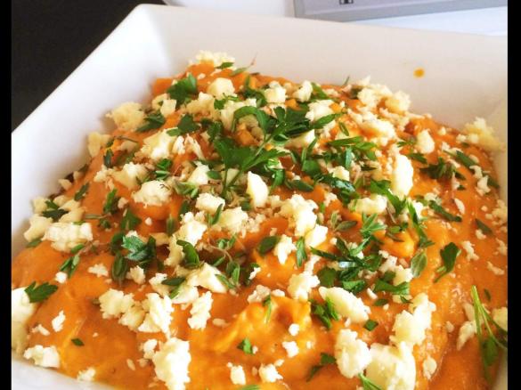 Roasted Garlic and Butternut hommus