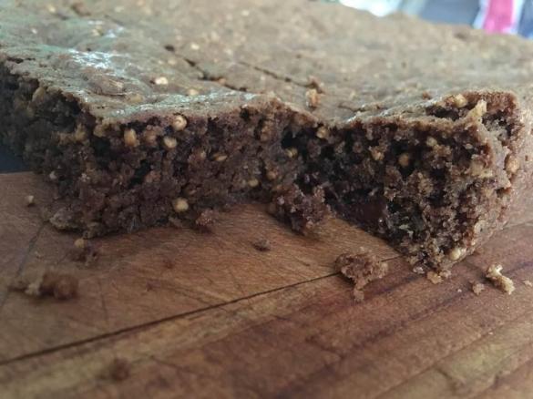 Choc Quinoa Brownie
