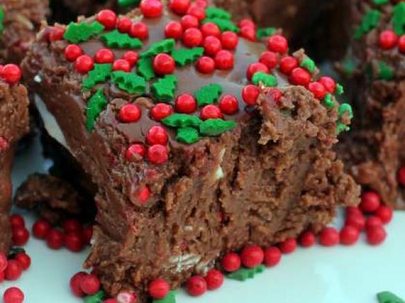 Kahlua Gingerbread Fudge