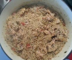 South Indian Chicken Biryani