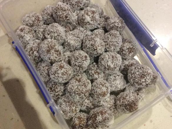 Choc Peppermint Balls