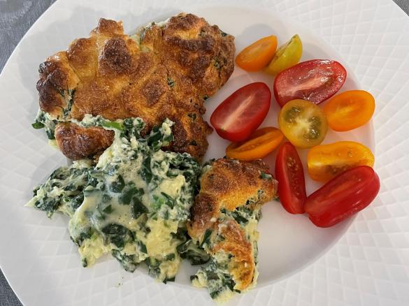 Souffle - Spinach